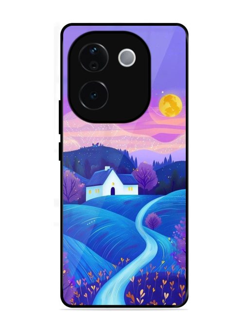 Moonlit Meadow Glossy Soft Edge Case for Vivo T3 Pro (5G)