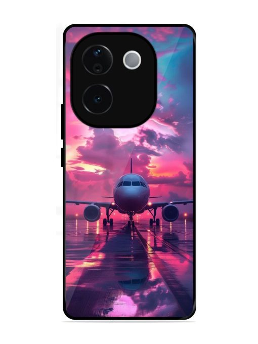 Neon Runway Glossy Soft Edge Case for Vivo T3 Pro (5G)
