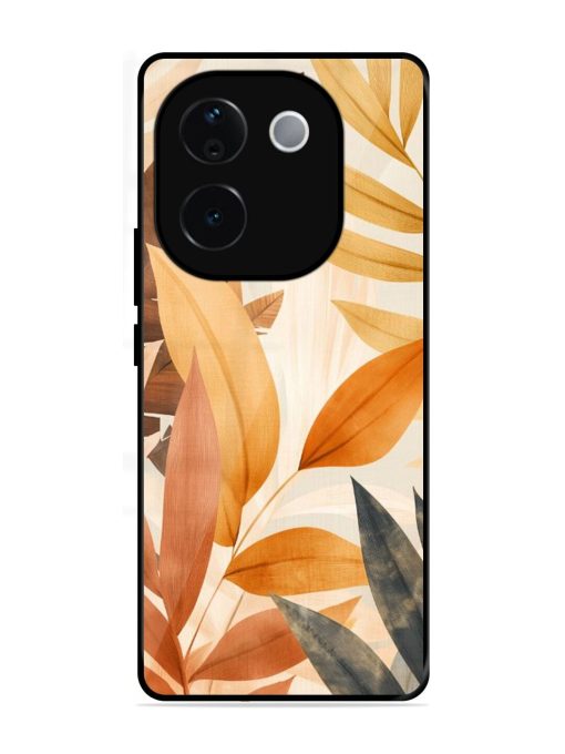 Earthy Elegance Glossy Soft Edge Case for Vivo T3 Pro (5G)