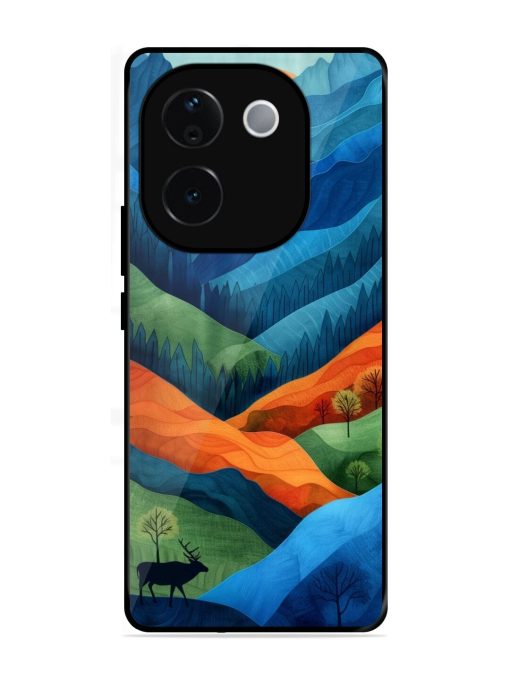 Layers Of The Land Glossy Soft Edge Case for Vivo T3 Pro (5G)