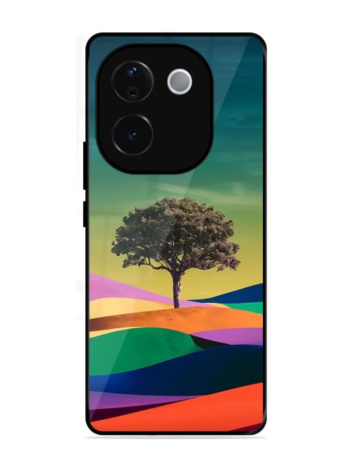 Rainbow'S Lone Sentinel Glossy Soft Edge Case for Vivo T3 Pro (5G)