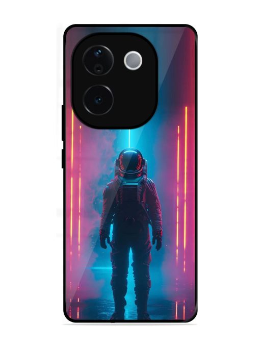 Neon Astronaut Glossy Soft Edge Case for Vivo T3 Pro (5G)