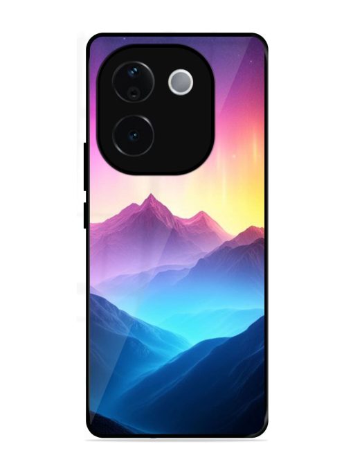 Cosmic Mountains Glossy Soft Edge Case for Vivo T3 Pro (5G)