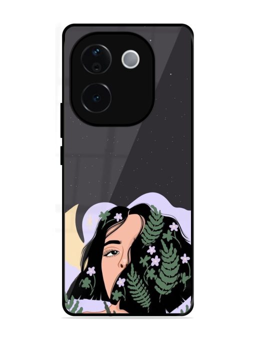 Lunar Lullaby Glossy Soft Edge Case for Vivo T3 Pro (5G)