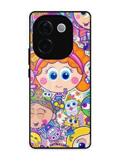 Distroller Friends Glossy Soft Edge Case for Vivo T3 Pro (5G)
