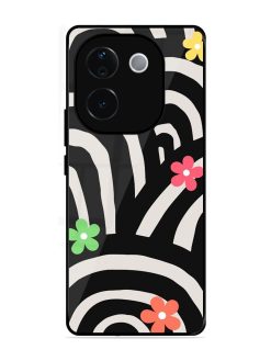 Rainbow Arcs Glossy Soft Edge Case for Vivo T3 Pro (5G)