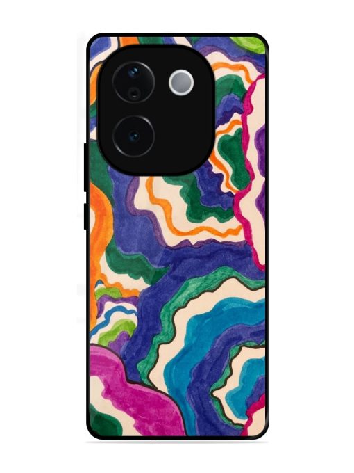 Wavy Wonder Glossy Soft Edge Case for Vivo T3 Pro (5G)