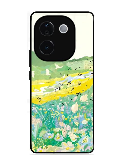 Melody In Bloom Glossy Soft Edge Case for Vivo T3 Pro (5G)