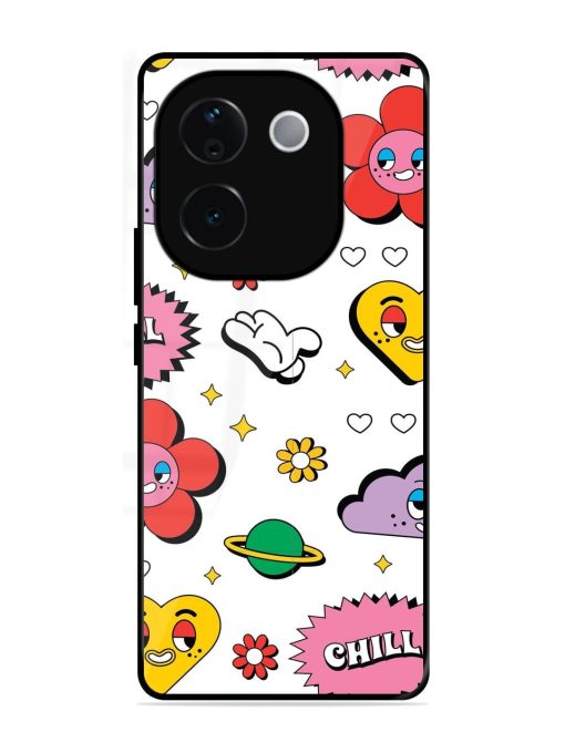 Whimsical Wonderland Glossy Soft Edge Case for Vivo T3 Pro (5G)
