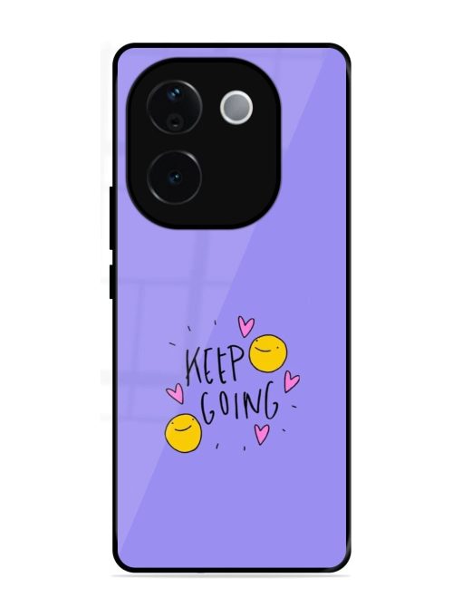 Smiling Through It All Glossy Soft Edge Case for Vivo T3 Pro (5G)