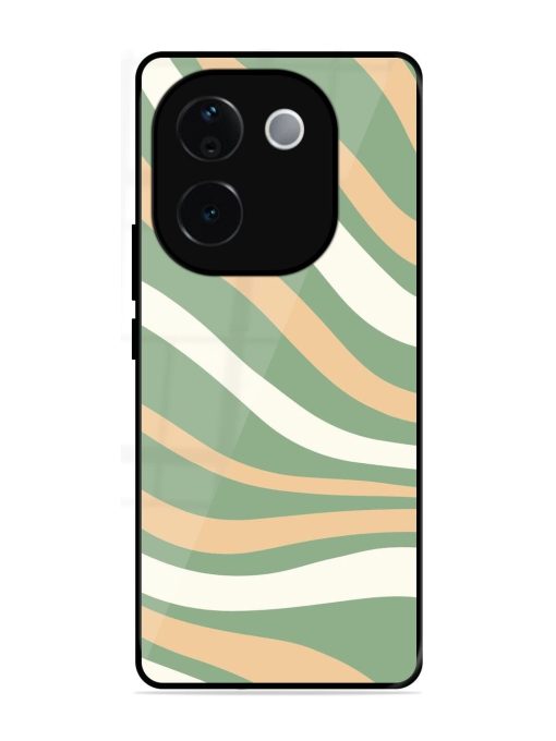 Wavy Pastel Paradise Glossy Soft Edge Case for Vivo T3 Pro (5G)