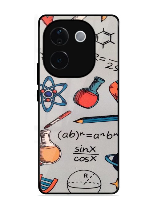 Science Doodle Delight Glossy Soft Edge Case for Vivo T3 Pro (5G)