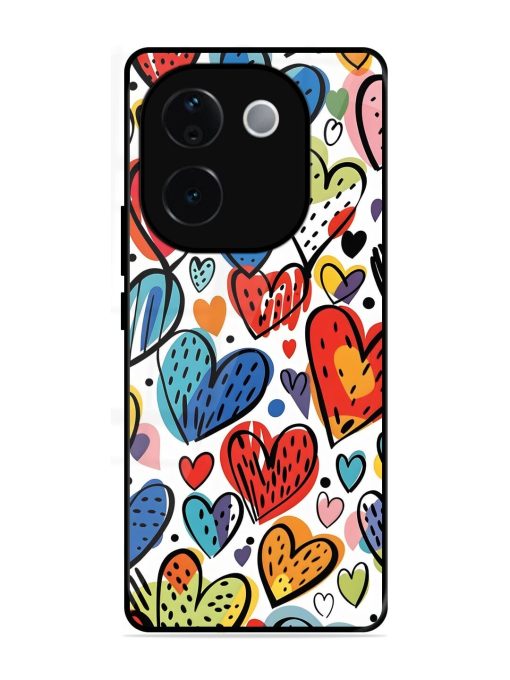 Heartfelt Harmony Glossy Soft Edge Case for Vivo T3 Pro (5G)