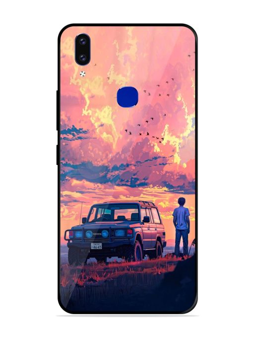 Solitude'S Horizon Glossy Soft Edge Case for Vivo V9