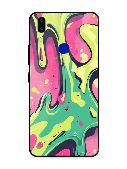 Gooey Grooves Glossy Soft Edge Case for Vivo V9