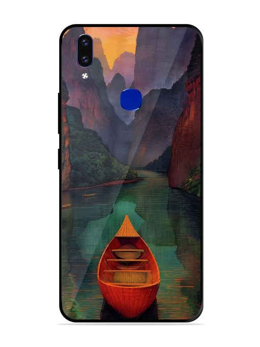 Serene Passage Glossy Soft Edge Case for Vivo V9