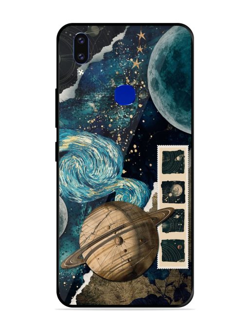 Celestial Tapestry Glossy Soft Edge Case for Vivo V9