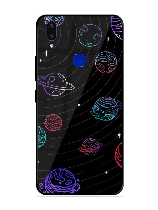 Cosmic Ballet Glossy Soft Edge Case for Vivo V9