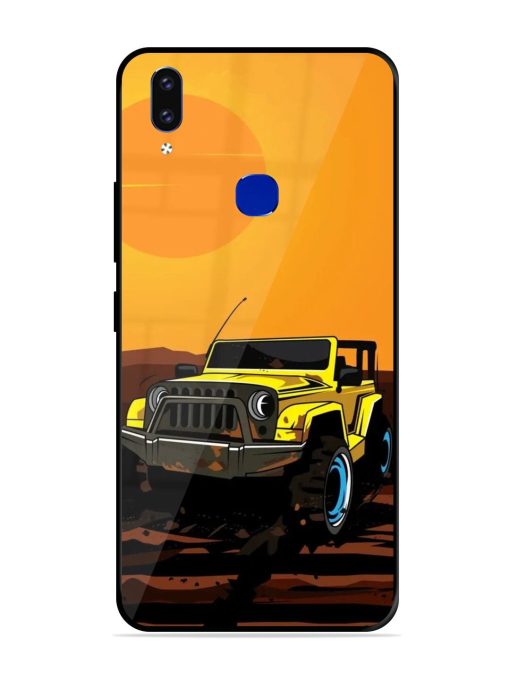 Sunset Cruise Glossy Soft Edge Case for Vivo V9