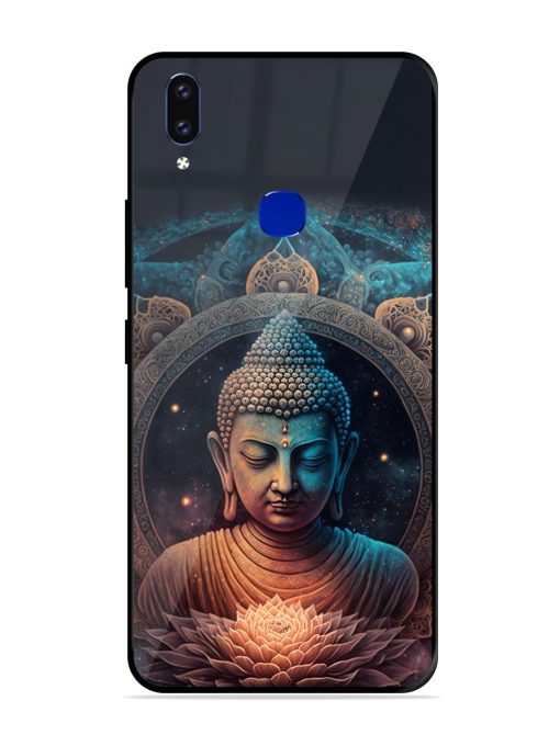 The Buddha Art Glossy Soft Edge Case for Vivo V9