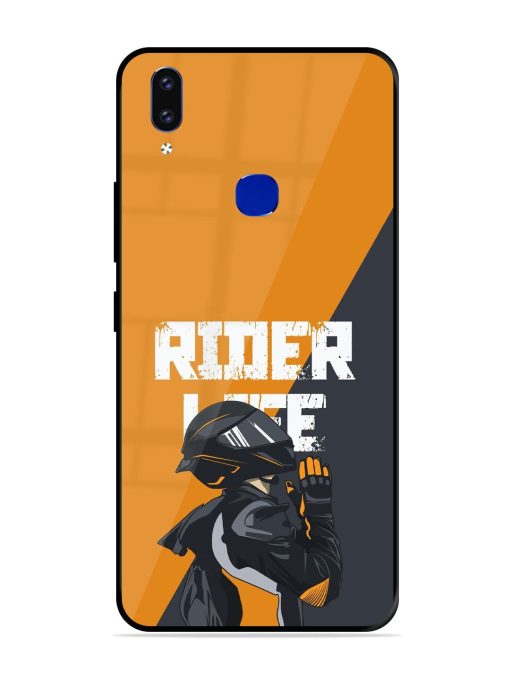 Ride Never Ends Glossy Soft Edge Case for Vivo V9