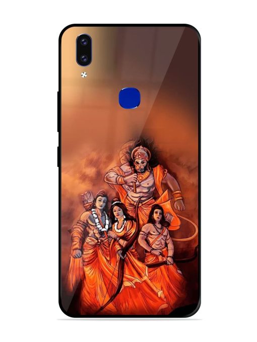 Sita Ram Glossy Soft Edge Case for Vivo V9