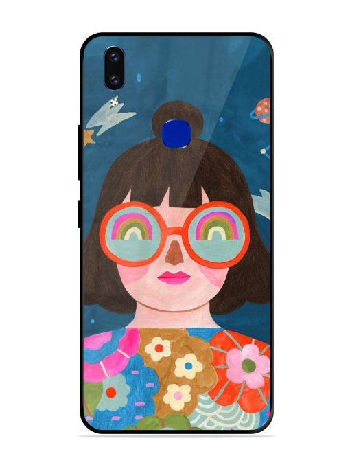 Dreamscape Vision Glossy Soft Edge Case for Vivo V9