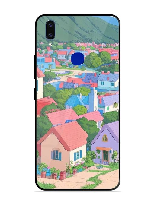 Pastel Paradise Glossy Soft Edge Case for Vivo V9