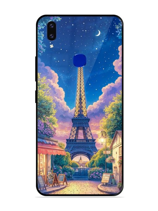 Twilight In Paris Glossy Soft Edge Case for Vivo V9