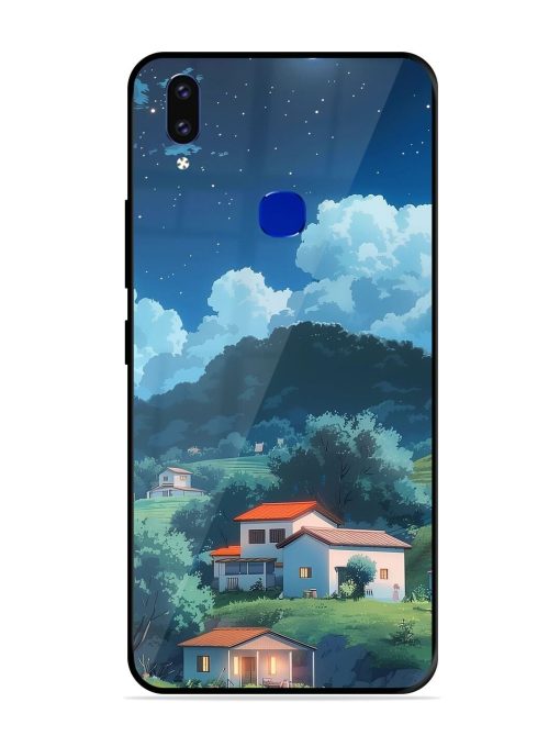 Peaceful Nightscape Glossy Soft Edge Case for Vivo V9