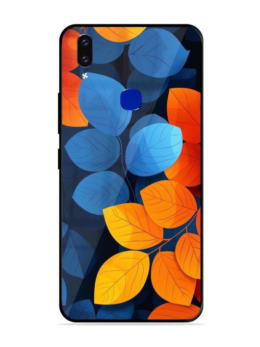 Autumn'S Contrast Glossy Soft Edge Case for Vivo V9