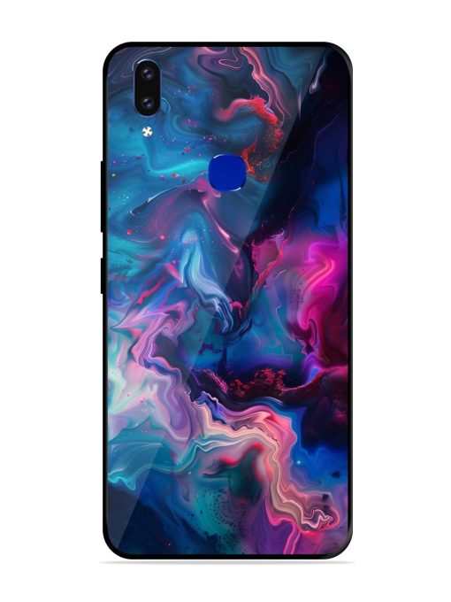 Cosmic Swirl Glossy Soft Edge Case for Vivo V9