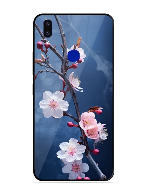 Delicate Blossoms Glossy Soft Edge Case for Vivo V9