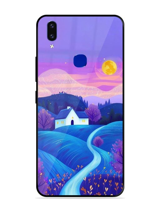 Moonlit Meadow Glossy Soft Edge Case for Vivo V9