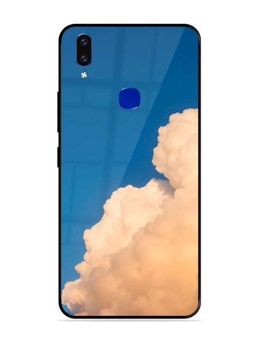 Golden Cloudscape Glossy Soft Edge Case for Vivo V9