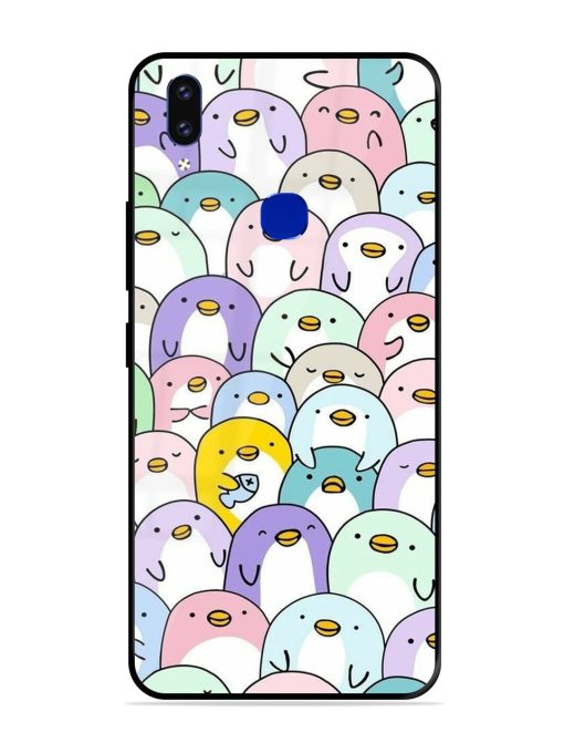 Penguin Party Glossy Soft Edge Case for Vivo V9