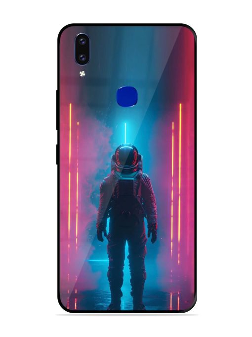 Neon Astronaut Glossy Soft Edge Case for Vivo V9