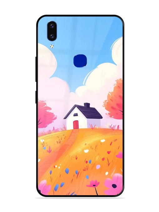 Hilltop Haven Glossy Soft Edge Case for Vivo V9