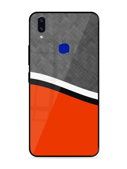 Bold Contrast Glossy Soft Edge Case for Vivo V9