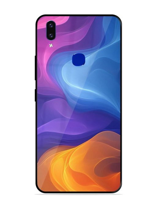 Cosmic Currents Glossy Soft Edge Case for Vivo V9