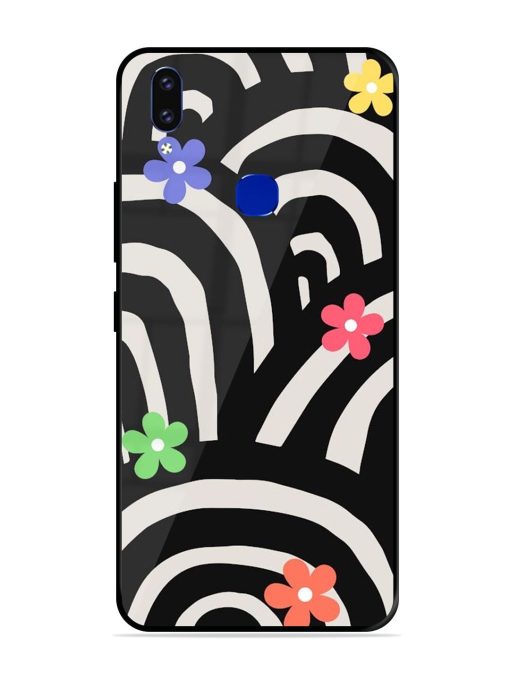 Rainbow Arcs Glossy Soft Edge Case for Vivo V9