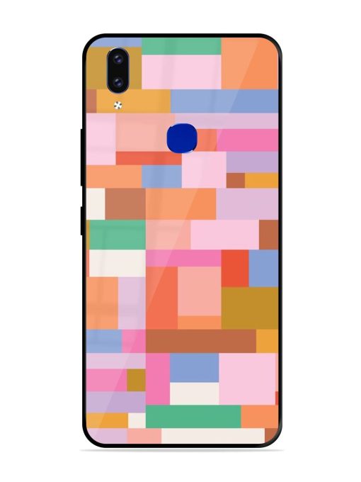 Colorful Chaos Glossy Soft Edge Case for Vivo V9