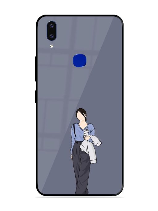 Simple Elegance Glossy Soft Edge Case for Vivo V9