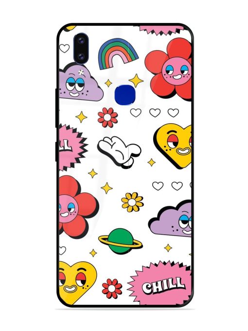 Whimsical Wonderland Glossy Soft Edge Case for Vivo V9