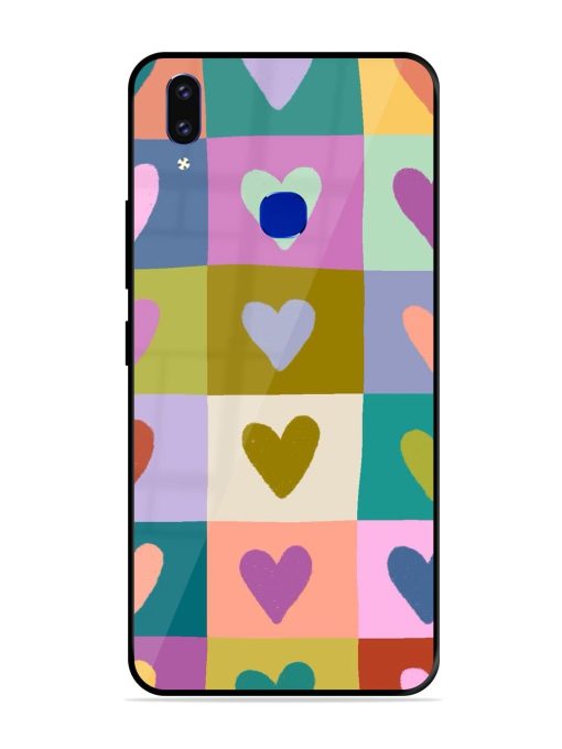 Box Of Hearts Glossy Soft Edge Case for Vivo V9