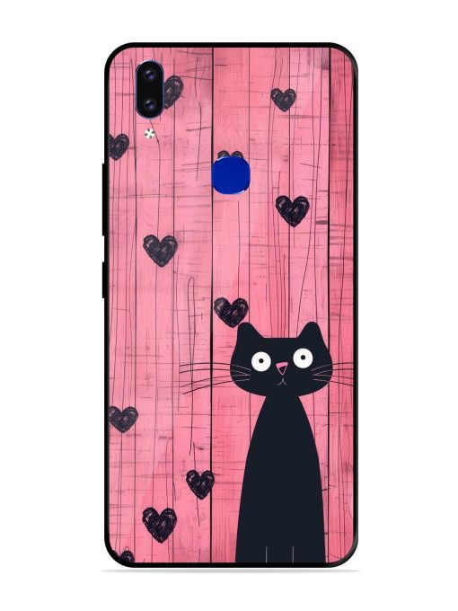 Feline Valentine'S Day Glossy Soft Edge Case for Vivo V9