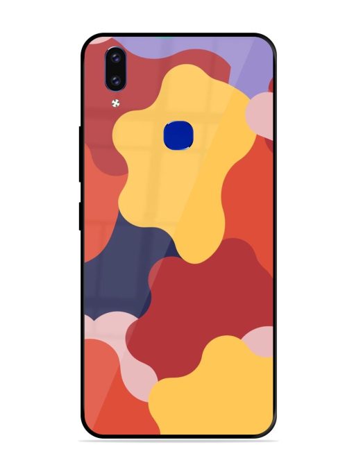 Gooey Color Chaos Glossy Soft Edge Case for Vivo V9