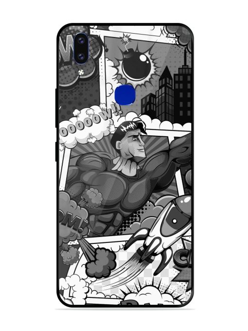 Comic Book Chaos Glossy Soft Edge Case for Vivo V9