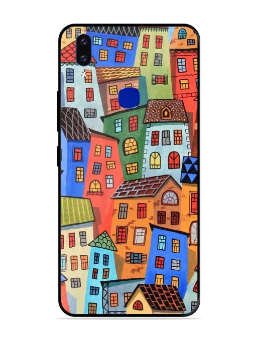 Rainbow House Glossy Soft Edge Case for Vivo V9 Pro