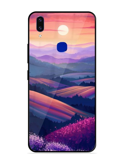 Twilight'S Embrace Glossy Soft Edge Case for Vivo V9 Pro